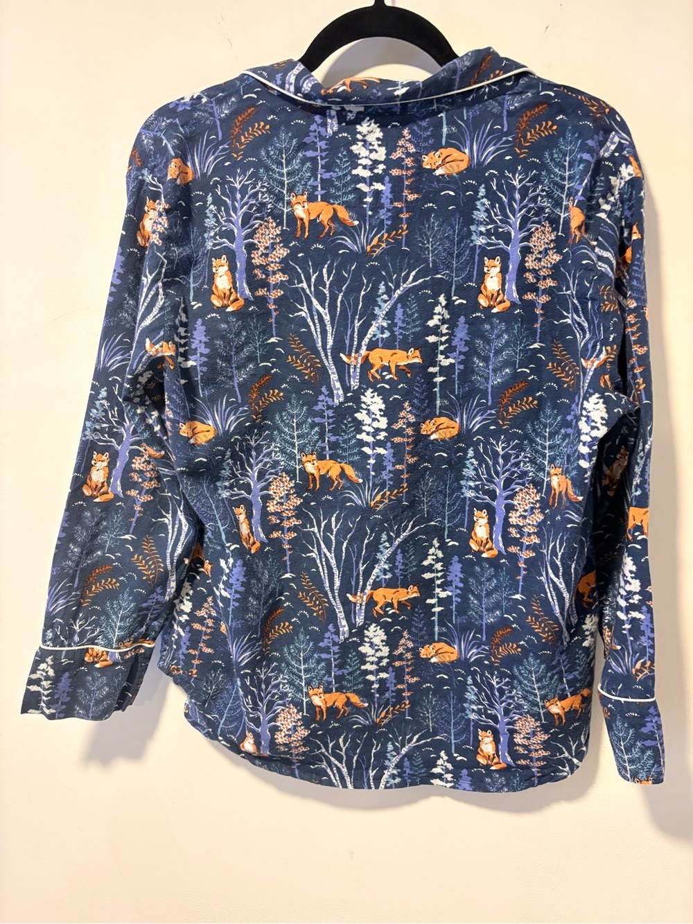 Printfresh Fox and Folklore Pajamas Set Flannel Women’s Small - Picture 8 of 14